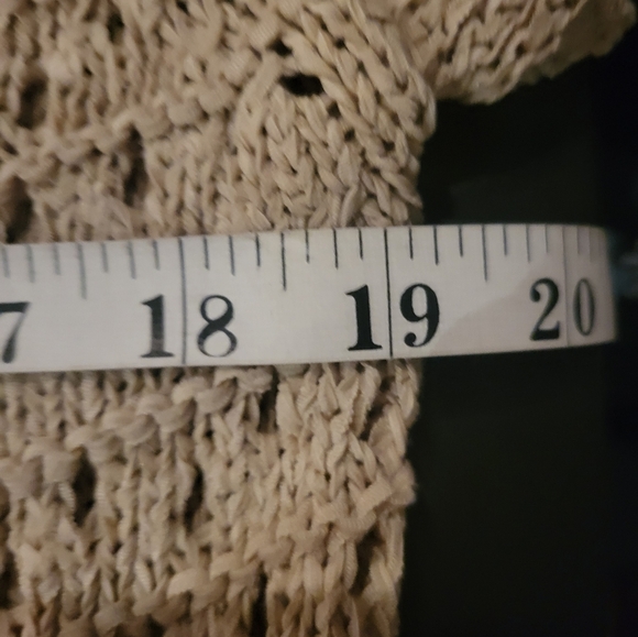 August Silk Tan Knit Top - Picture 6 of 6